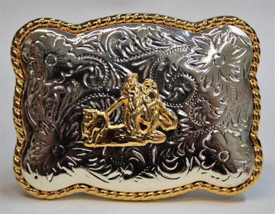 Belt Buckle - Cowboy Rectangle-Kinder
